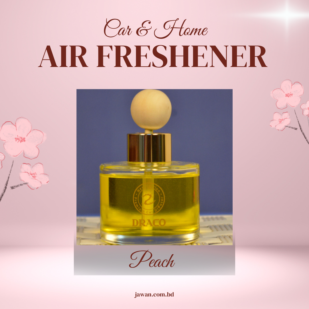 Transparent Draco Car & Home Diffuser peach