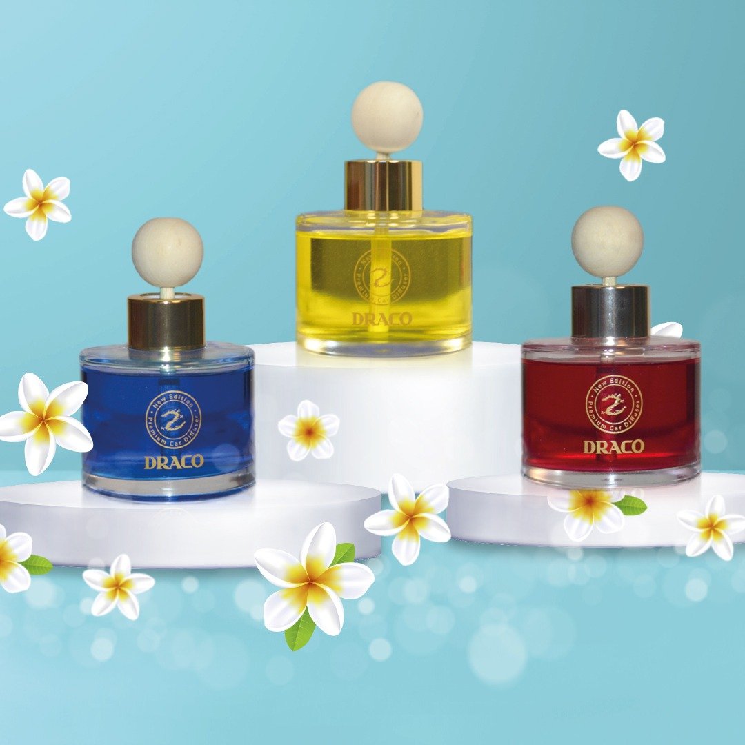 Transparent Draco Car & Home Diffuser peach