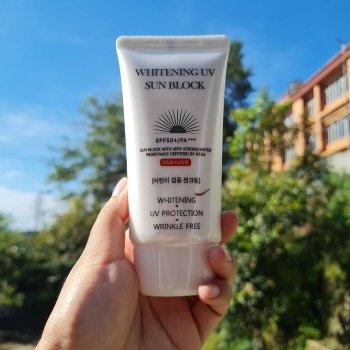 Jigott Whitening UV Sun Block Cream (70ml)