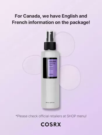 Cosrx AHA/BHA Clarifying Treatment Toner 150ml